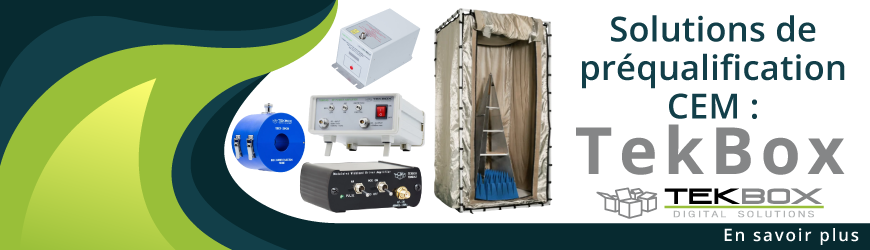 Tekbox - Solutions préqualification CEM